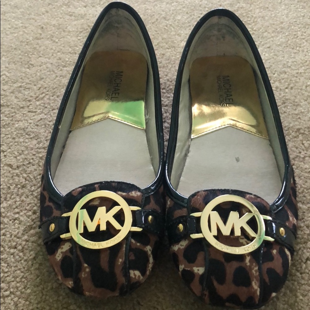 Michael Kors Cheetah Flats